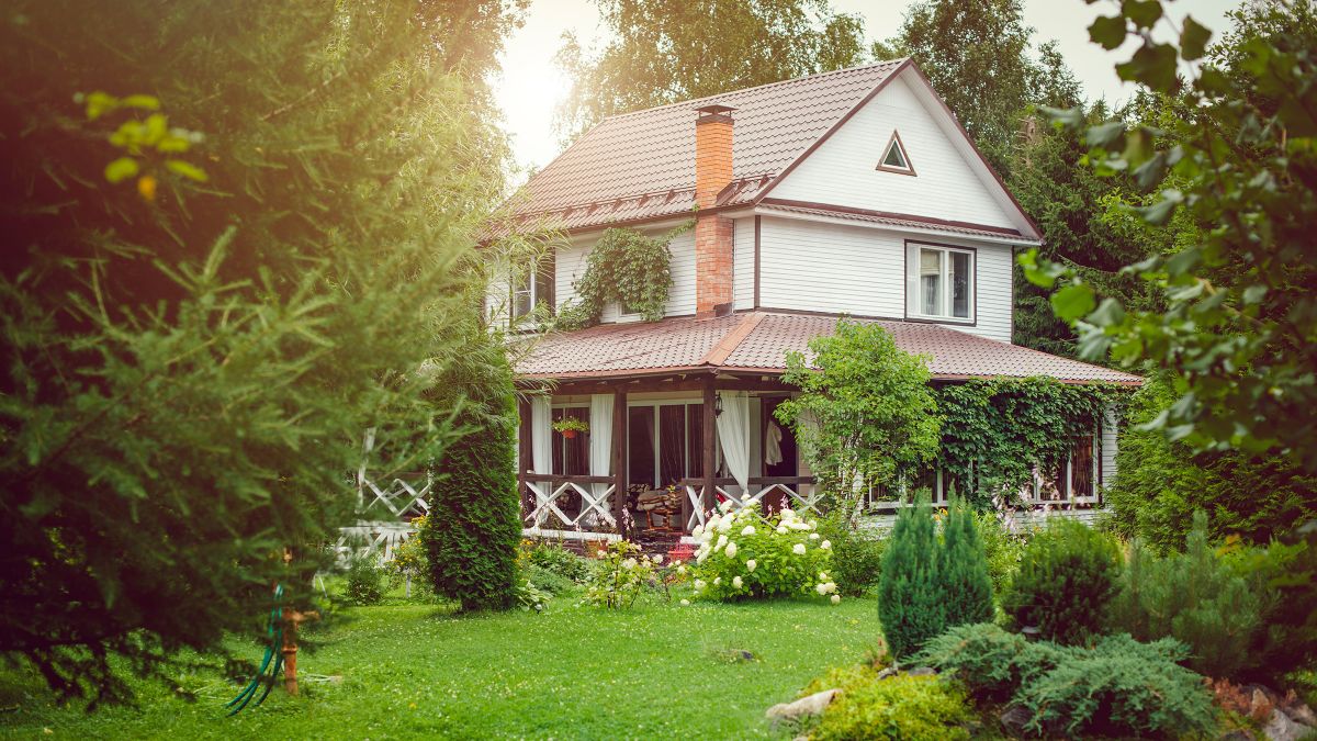 Haus mit Garten