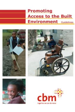 Cover der PDF-Datei &quot;Promoting  Access to the Built Environment&quot;&quot;